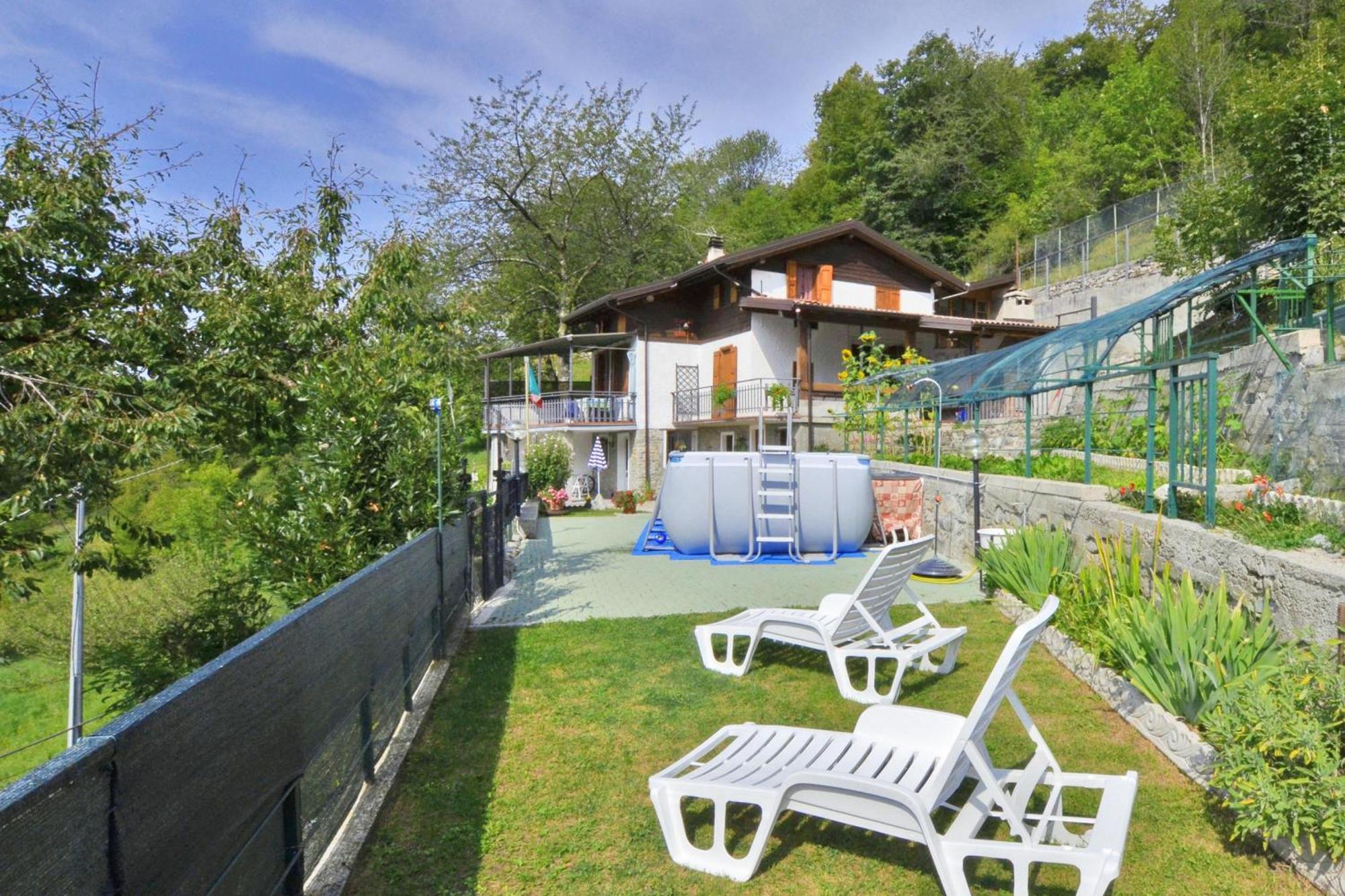 Villa Casa Busso Esino Lario Exterior foto